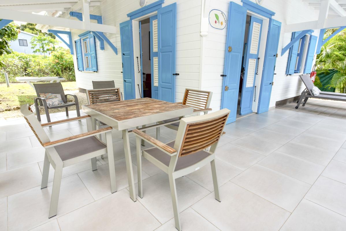 9.Location villa piscine Marie Galante Guadeloupe_Terrasse